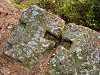 Exemple 1 de traces de mortaises sur les pierres